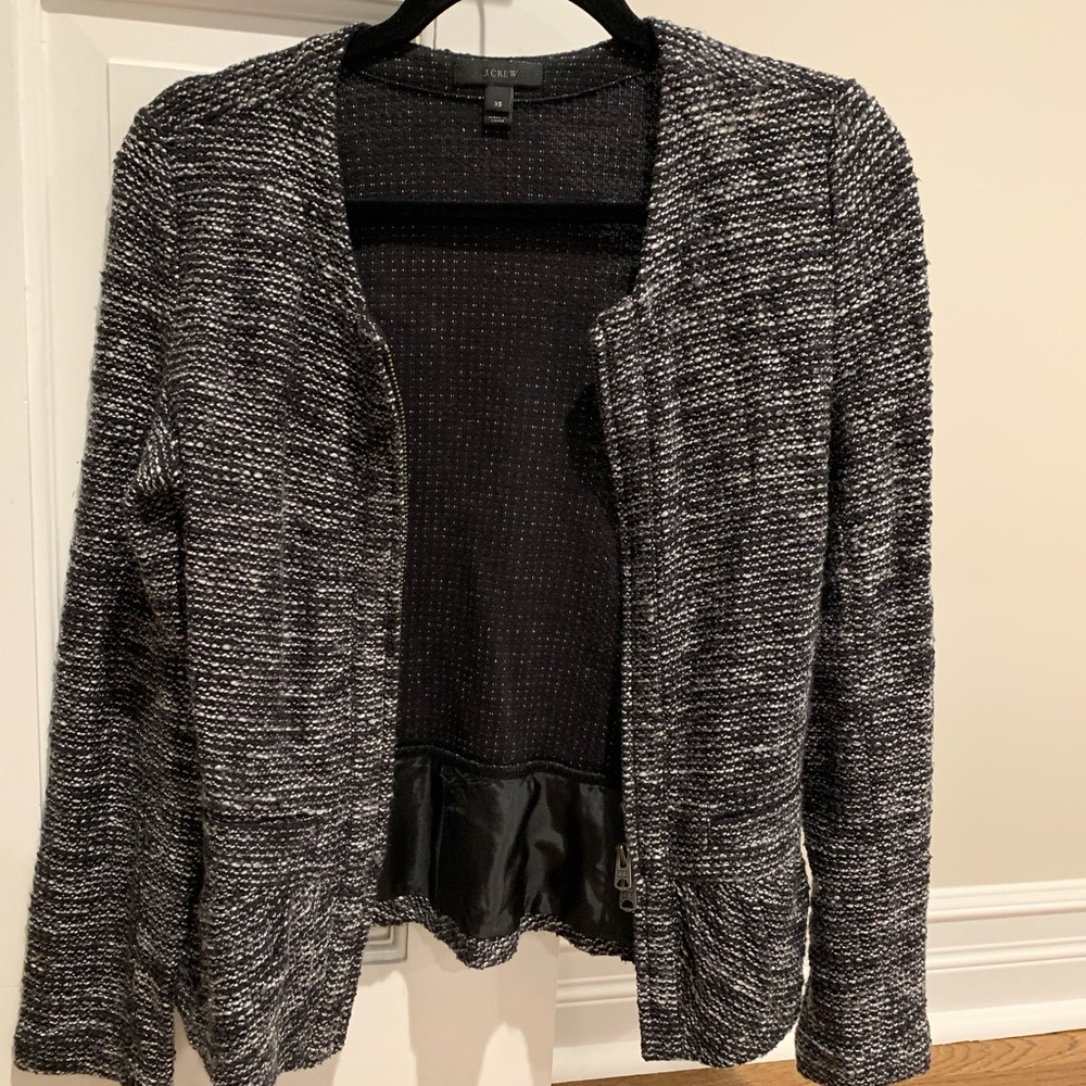 J.Crew Peplum Tweed Jacket